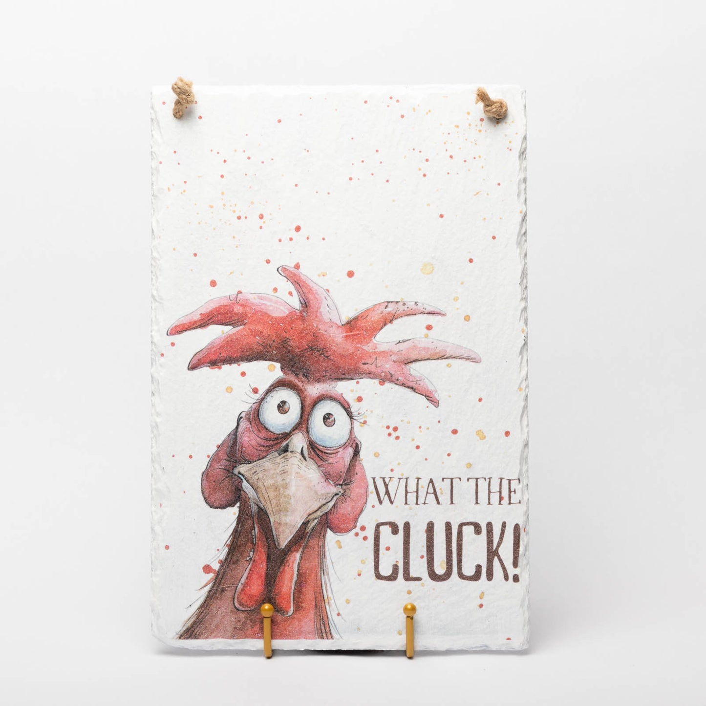 Decorative Slate Sign - Chicken