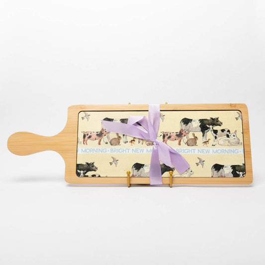 Farm Animals Serving Board