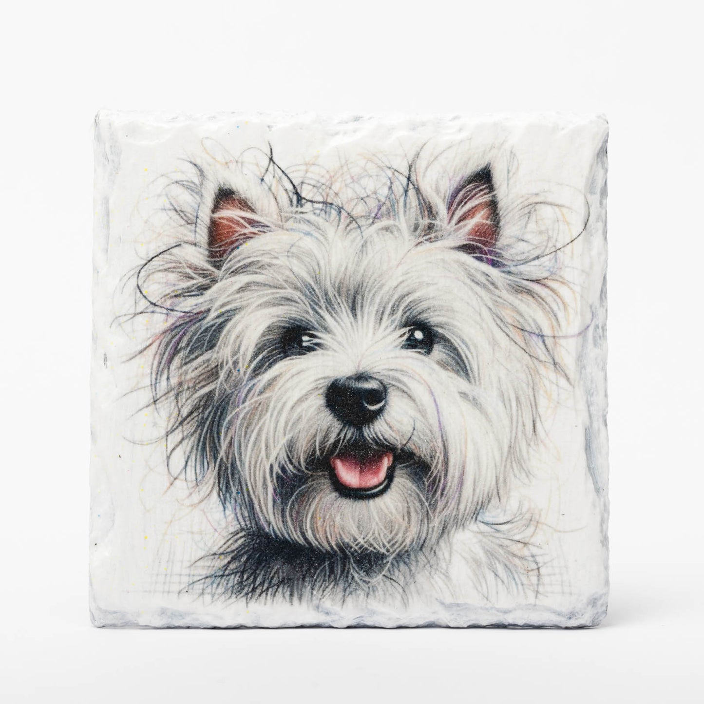 West Highland Terrier Slate Coasters