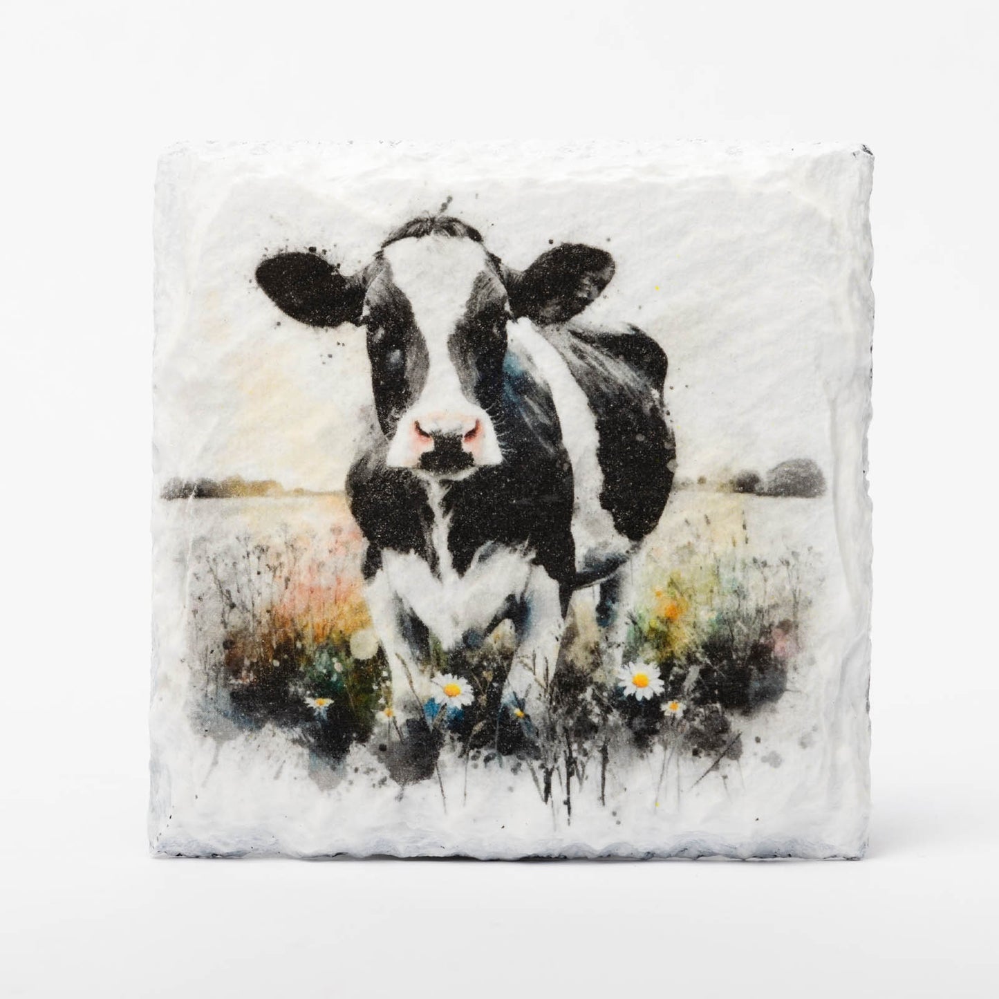 Cow Slate Coasters