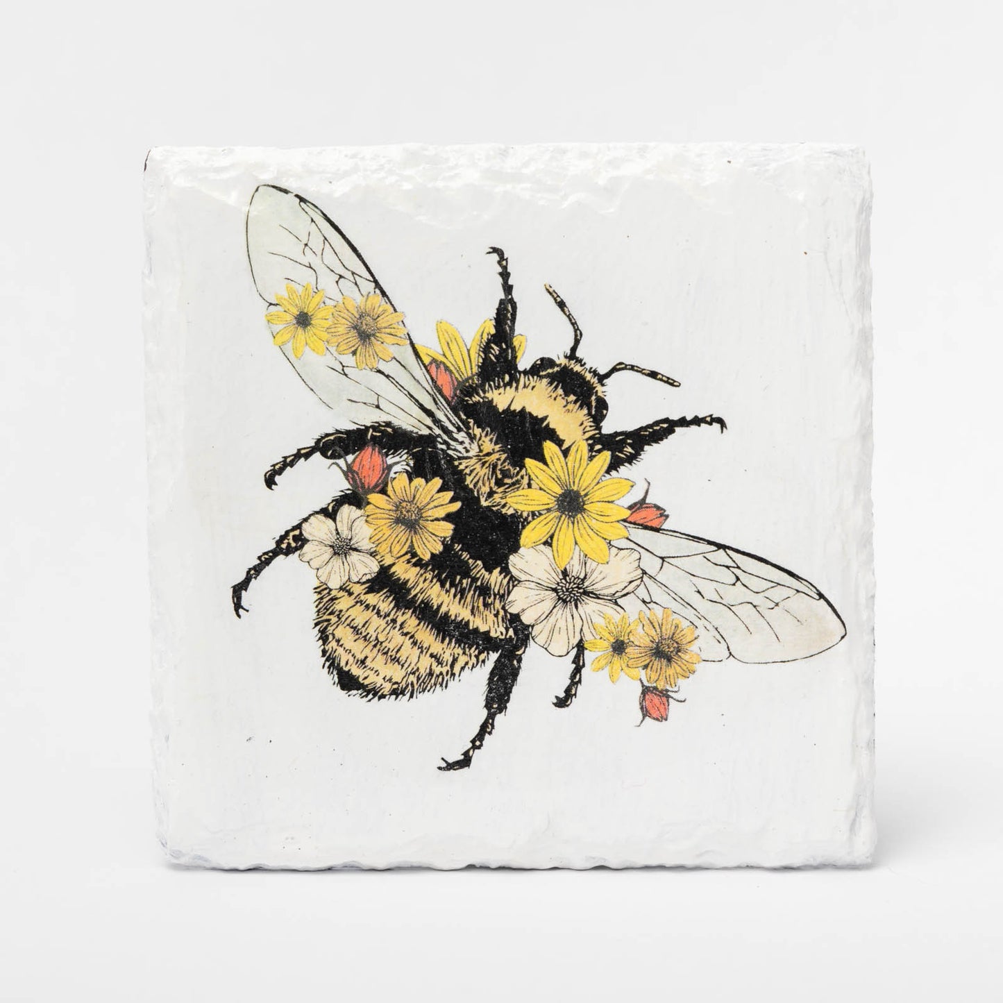 Bumble Bee Slate Coasters