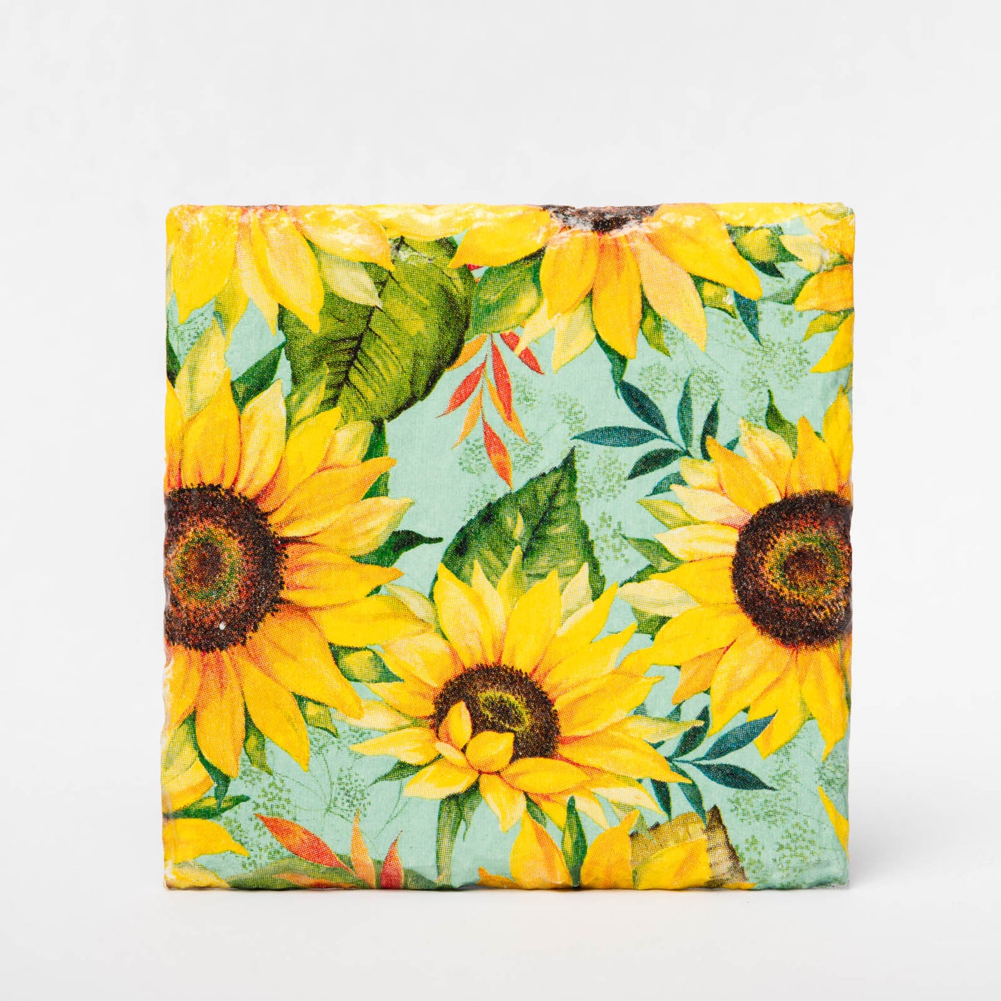 Sunflower Slate Coasters