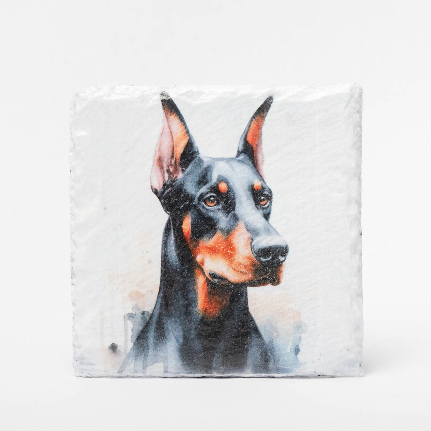 Doberman Slate Coasters