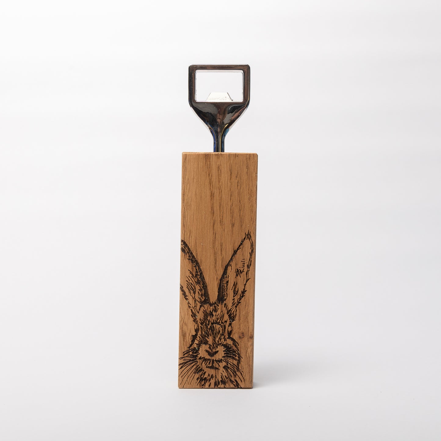 Hare Oak Bottle Opener