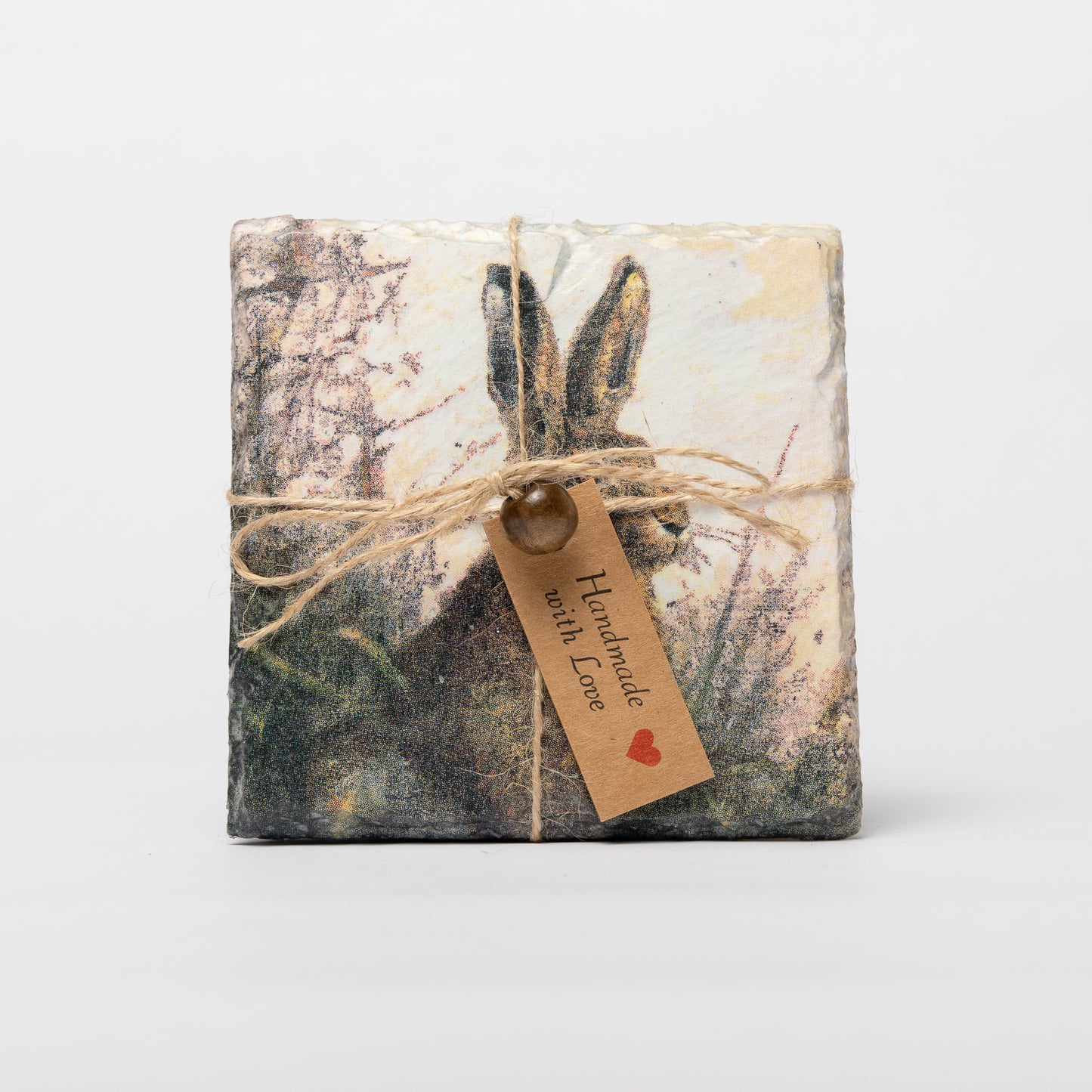 Hare Slate Coasters