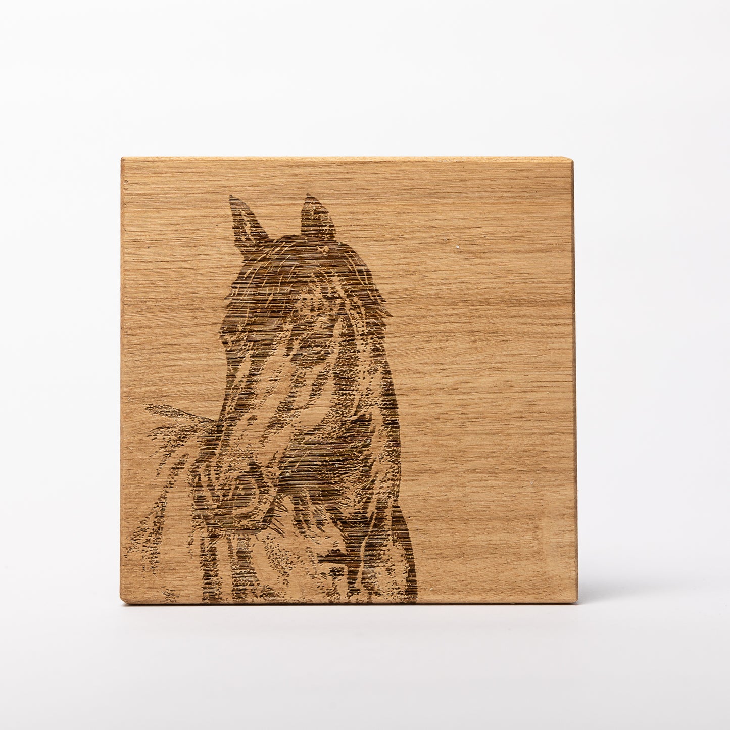 Horse Oak Coaster