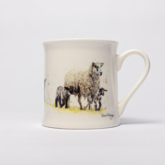 Bree Merryn Sheep & Lamb Mug